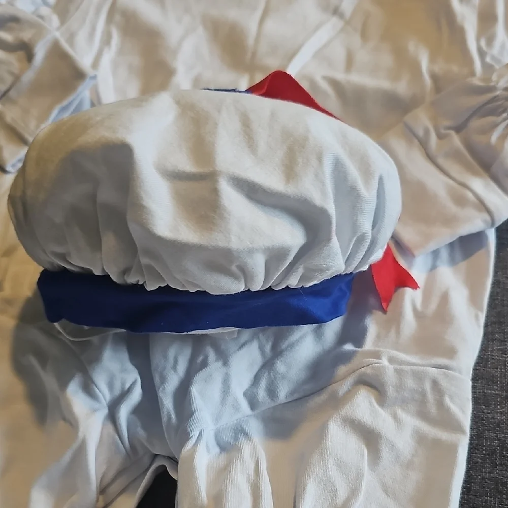 2018 Ghostbusters Stay Puft Costume Vintage Infant Size 6 / 12 Months Halloween - Picture 9 of 9
